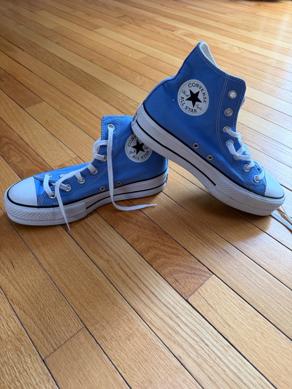 Converse All Star Blue High Top Sneakers